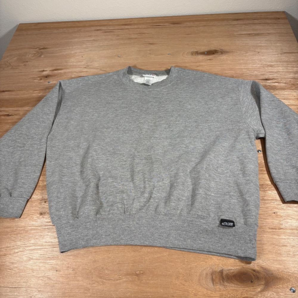 Vintage USA Olympic Sweatshirt Mens XL Gray Crewneck Made in USA Sportswear